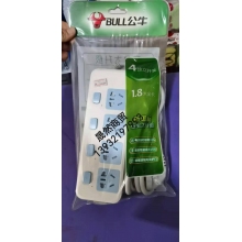 公牛插座4位獨(dú)立關(guān) 315 1.8米