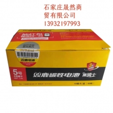 5號(hào)雙鹿電池 40節(jié)/盒